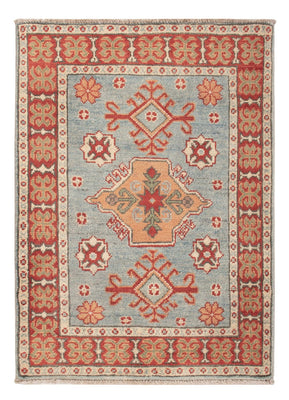 Alfombra Ziegler - Kazak - 86 x 62 cm - azul claro