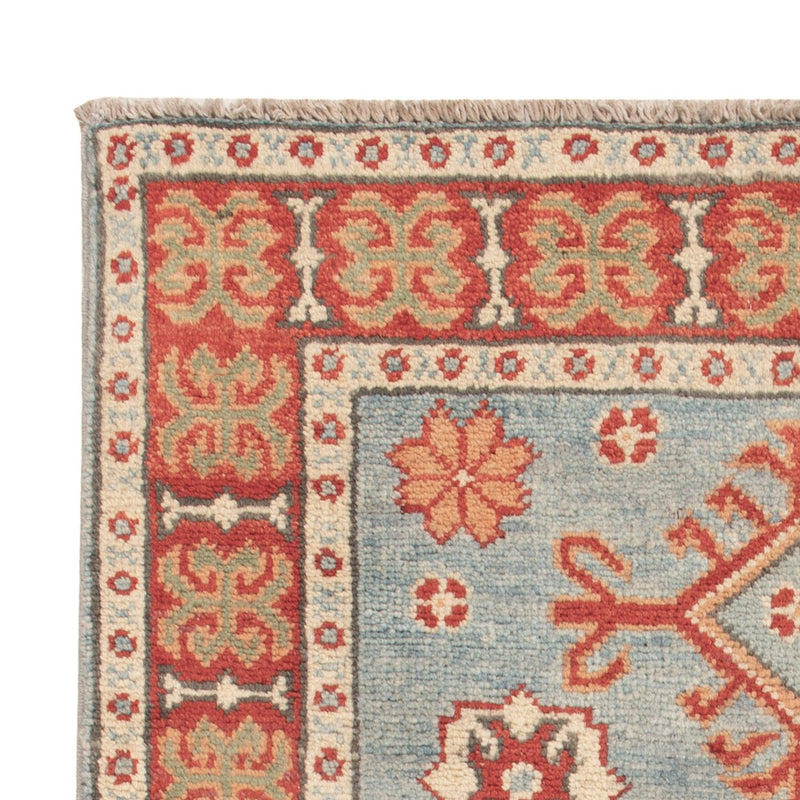 Alfombra Ziegler - Kazak - 86 x 62 cm - azul claro
