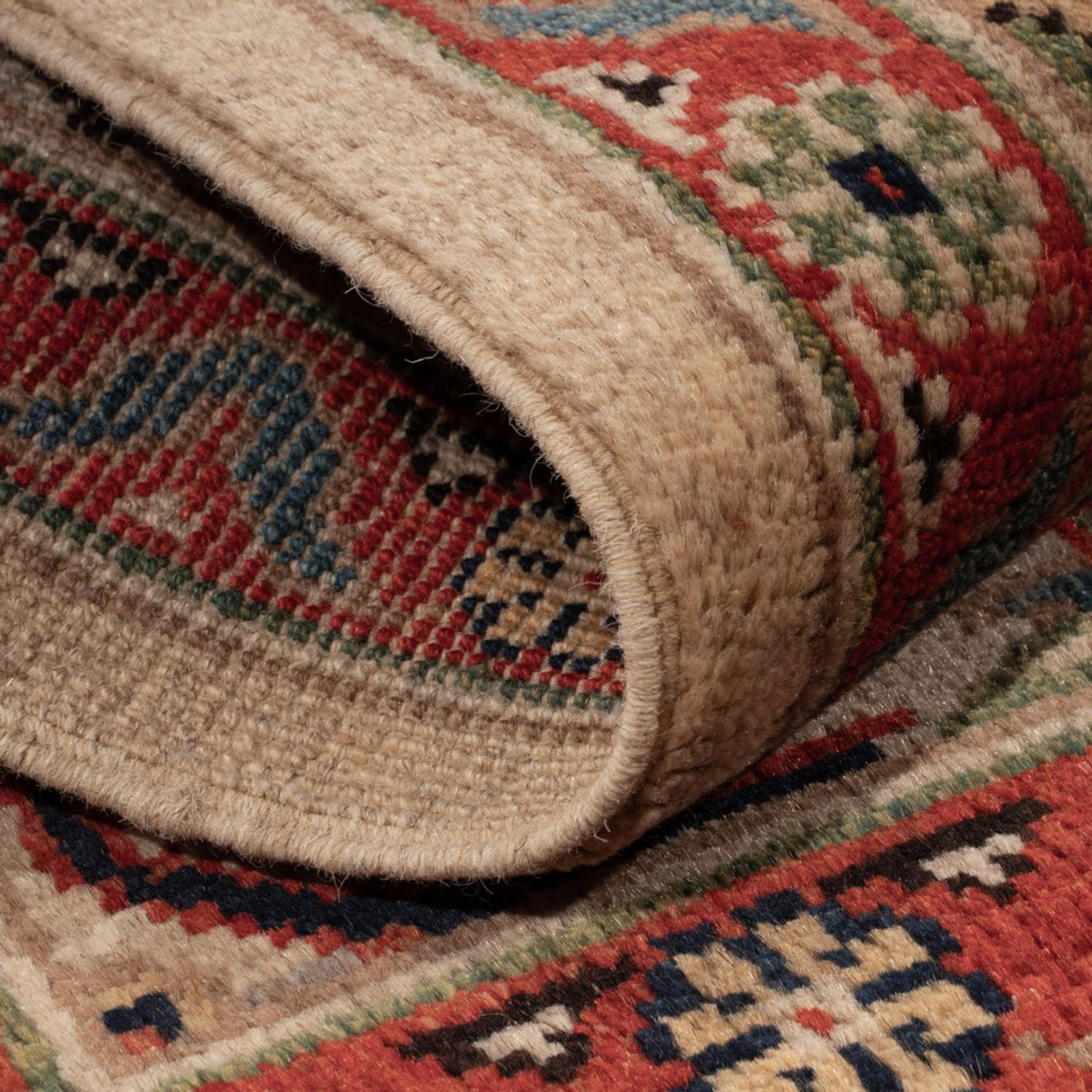 Alfombra Ziegler - Kazak - 89 x 60 cm - beige oscuro