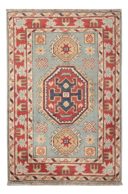 Alfombra Ziegler - Kazak - 87 x 58 cm - azul claro