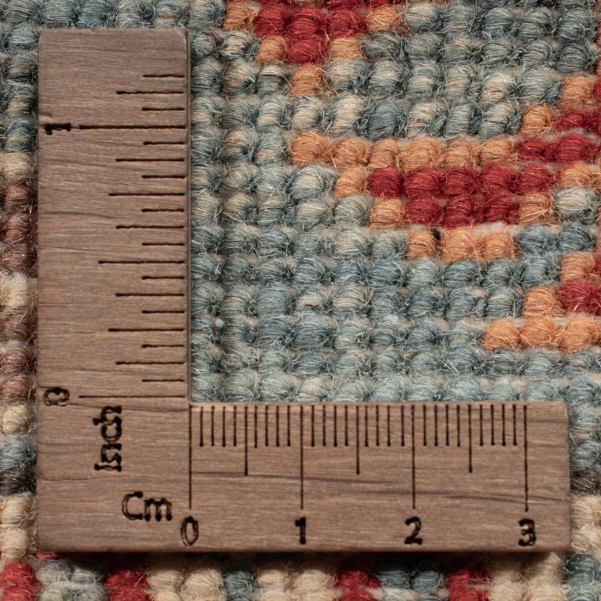 Alfombra Ziegler - Kazak - 88 x 59 cm - azul claro