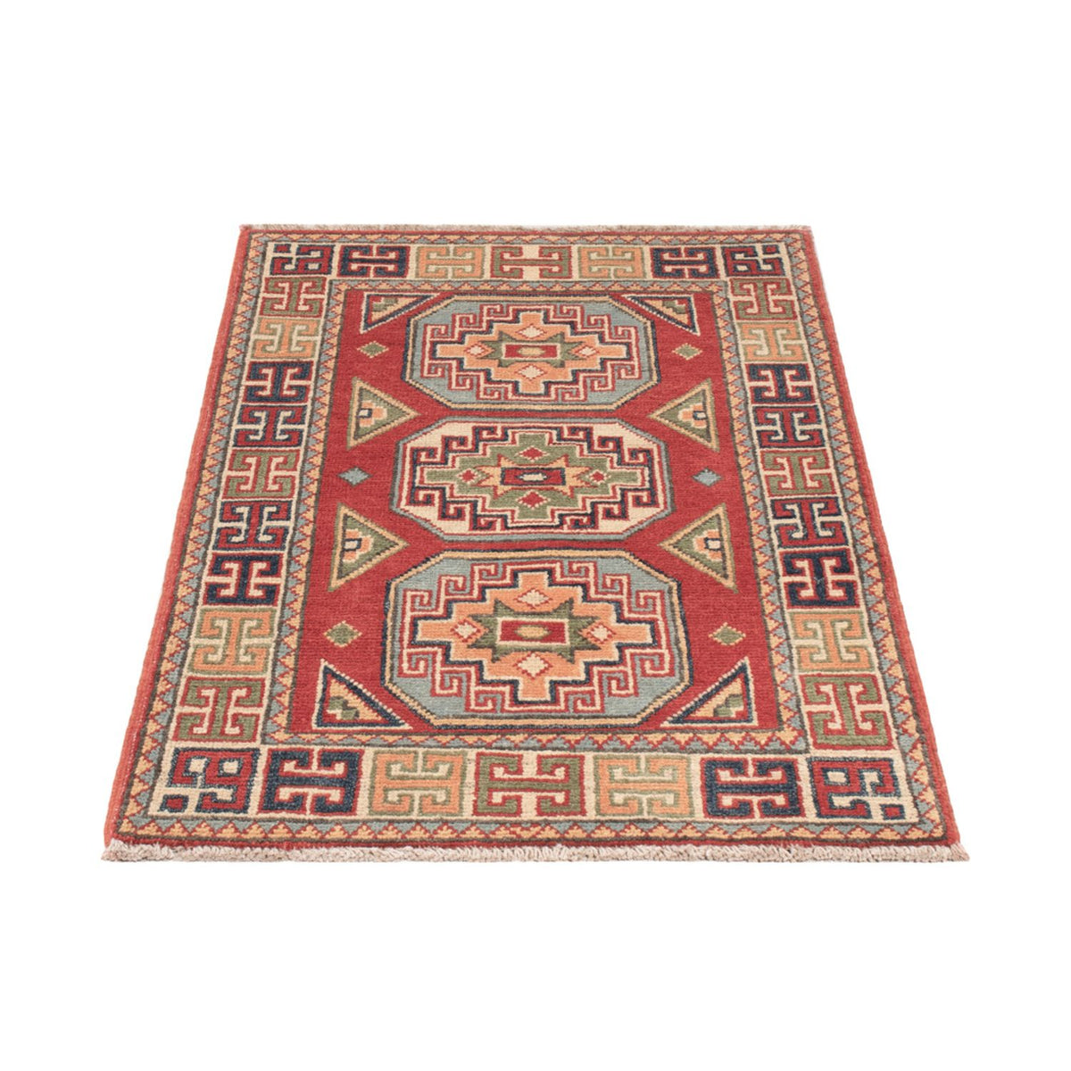 Alfombra Ziegler - Kazak - 86 x 58 cm - rojo
