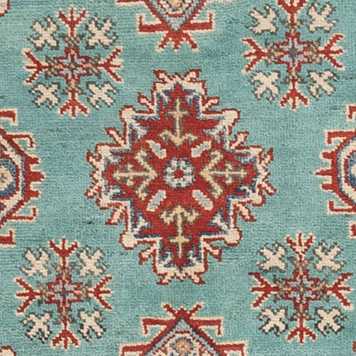 Alfombra Ziegler - Kazak - 150 x 91 cm - azul claro