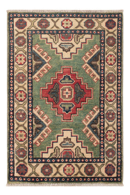 Alfombra Ziegler - Kazak - 90 x 60 cm - verde