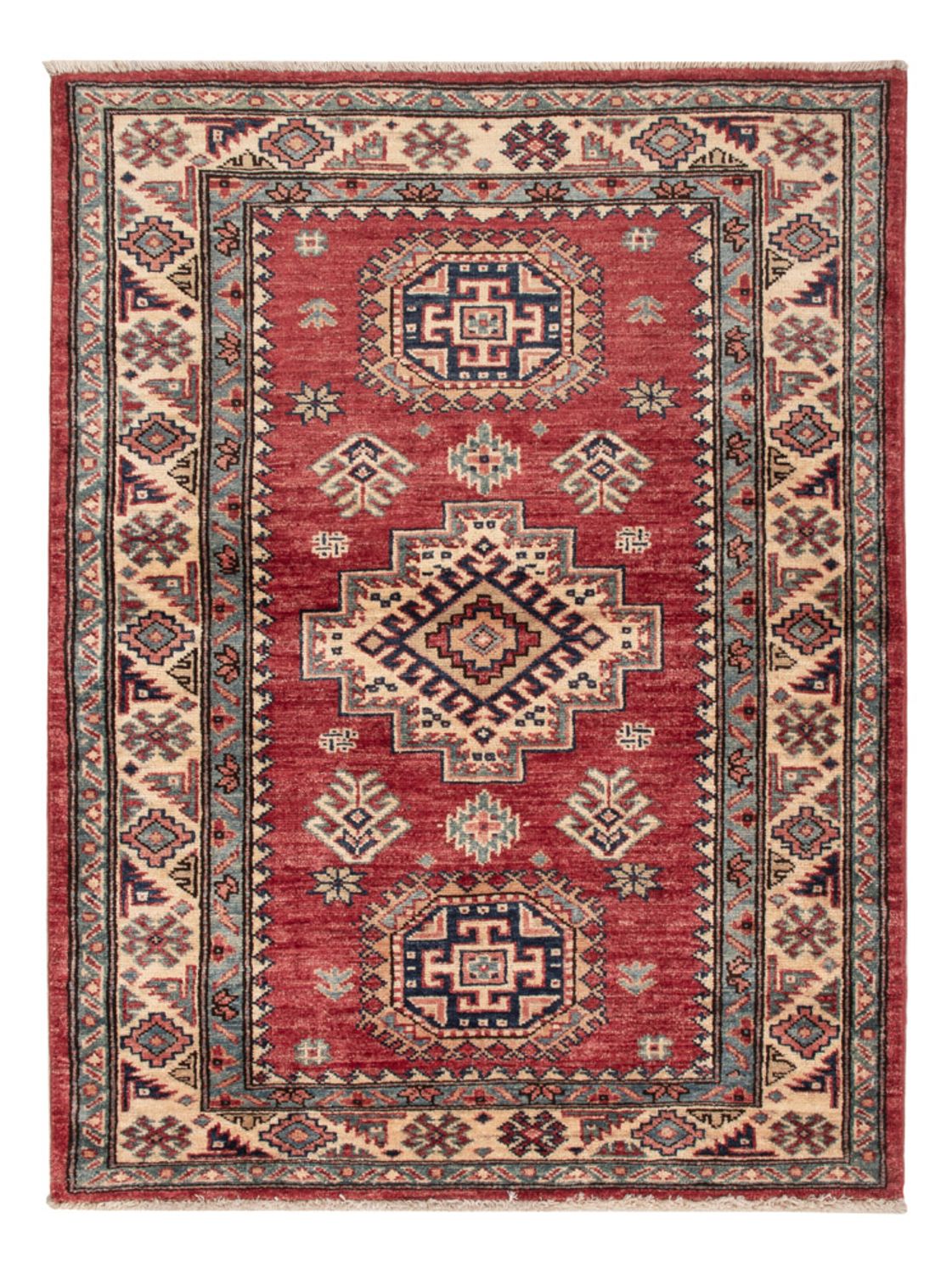 Alfombra Ziegler - Kazak - 115 x 89 cm - rojo
