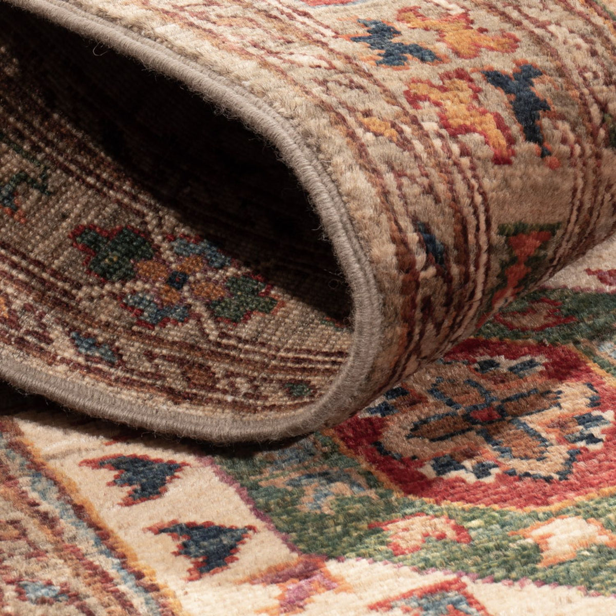 Alfombra de pasillo Alfombra Ziegler - Ariana - 922 x 82 cm - beige oscuro