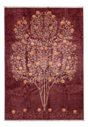 Ariana Alfombra 206x300cm - Alfombra oriental - Rectángulo / Rojo / 206 x 300 cm Rectángulo