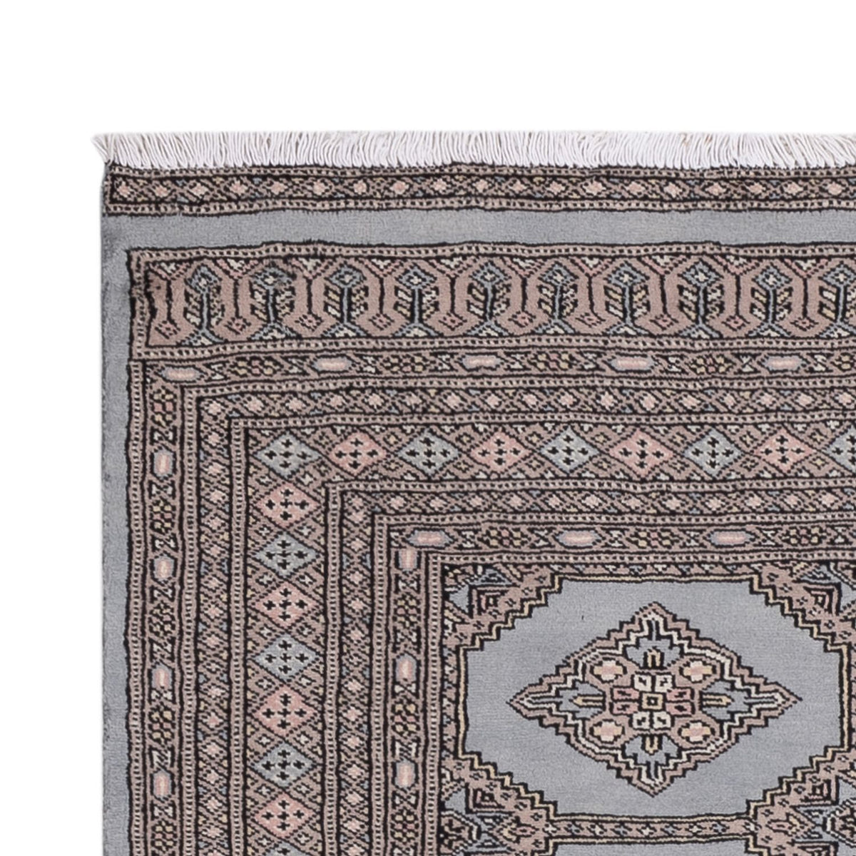 Alfombra Pakistani - 181 x 124 cm - azul claro