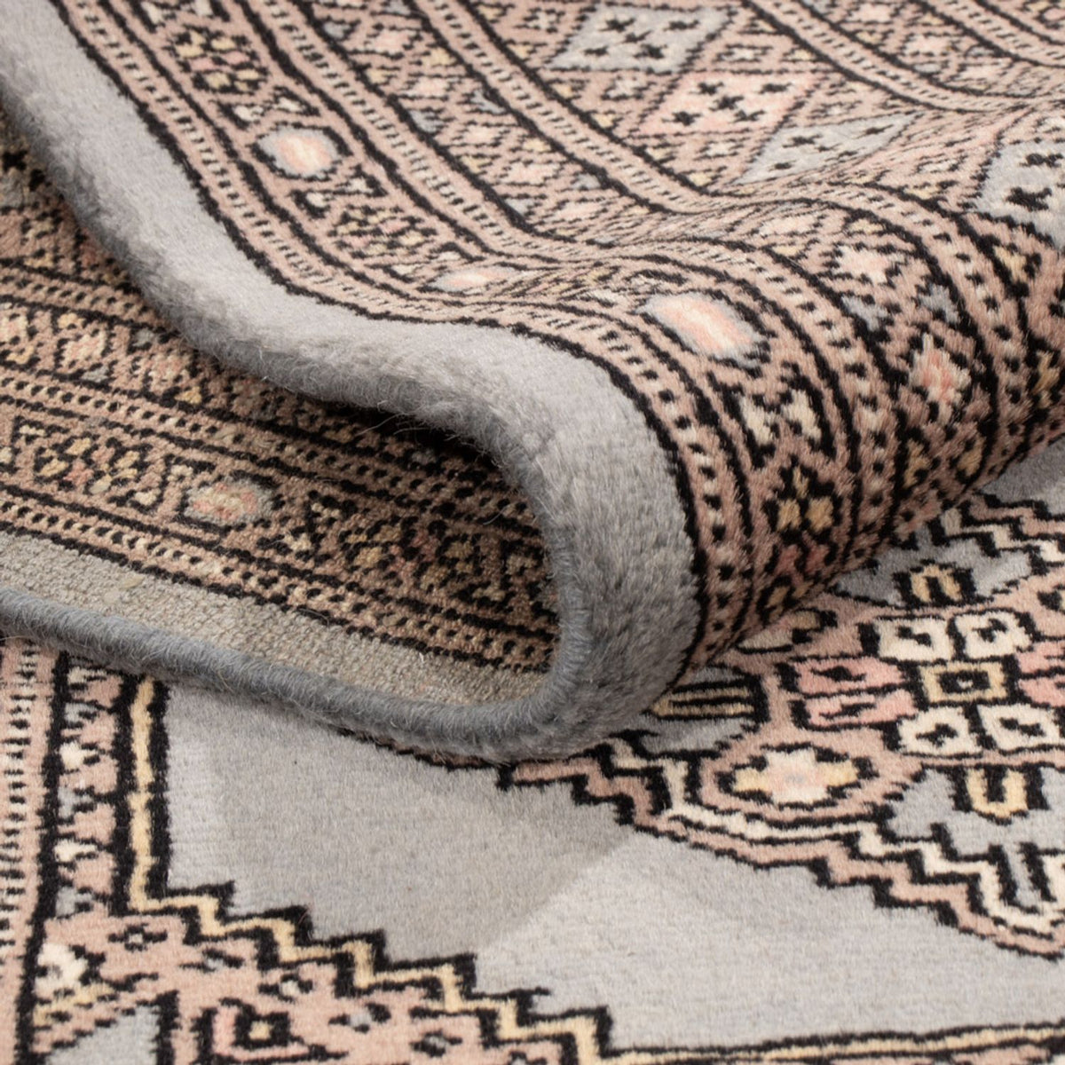 Alfombra Pakistani - 181 x 124 cm - azul claro