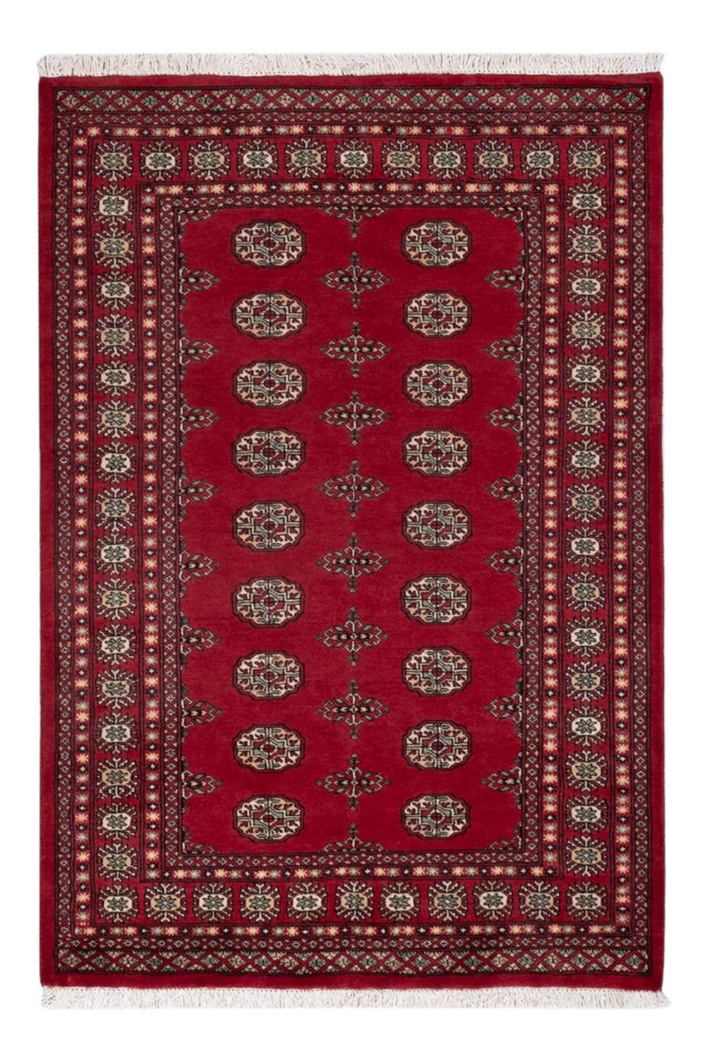 Alfombra Pakistani - 189 x 126 cm - rojo