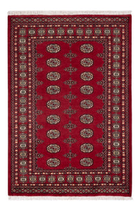 Alfombra Pakistani - 189 x 126 cm - rojo