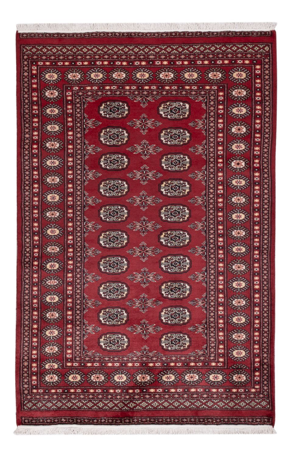 Alfombra Pakistani - 184 x 122 cm - rojo