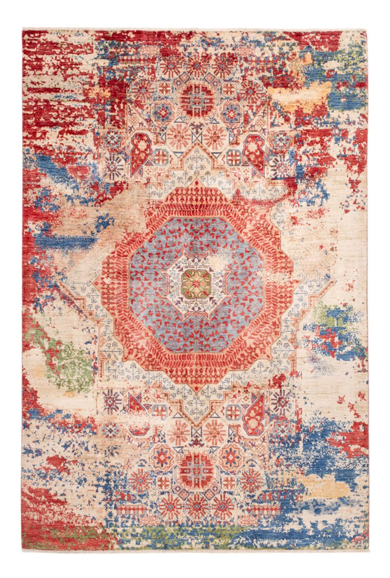 Alfombra de diseño - 298 x 200 cm - multicolor