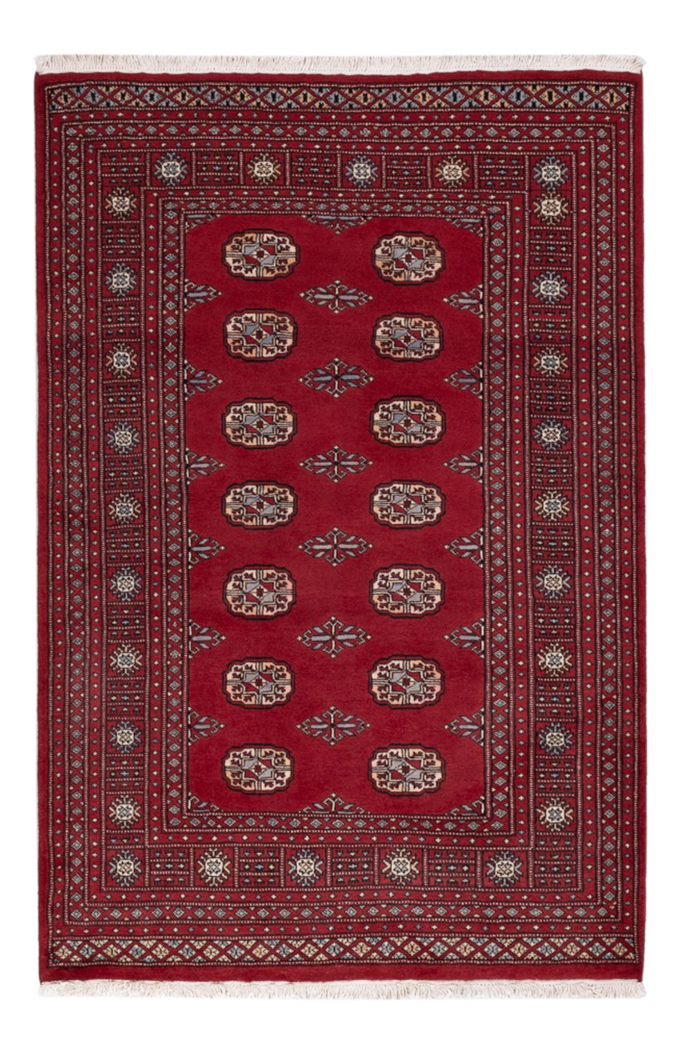 Alfombra Pakistani - 182 x 124 cm - rojo