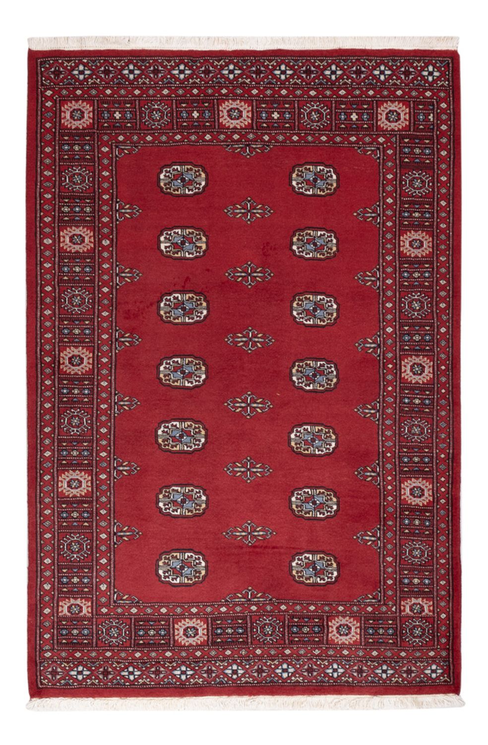 Alfombra Pakistani - 184 x 126 cm - rojo