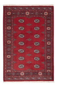 Alfombra Pakistani - 184 x 126 cm - rojo