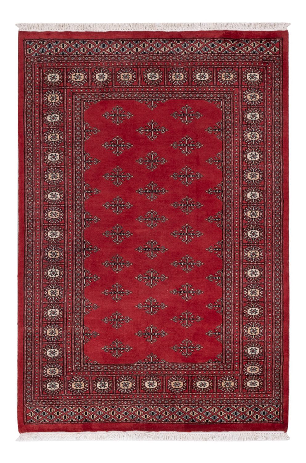 Alfombra Pakistani - 183 x 124 cm - rojo