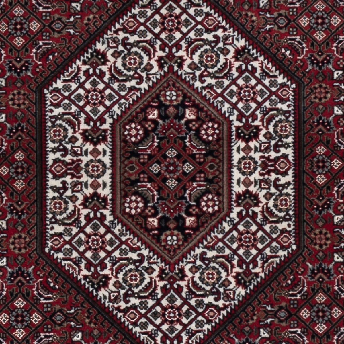 Alfombra oriental - Bidjar - Indus - 183 x 127 cm - beige oscuro