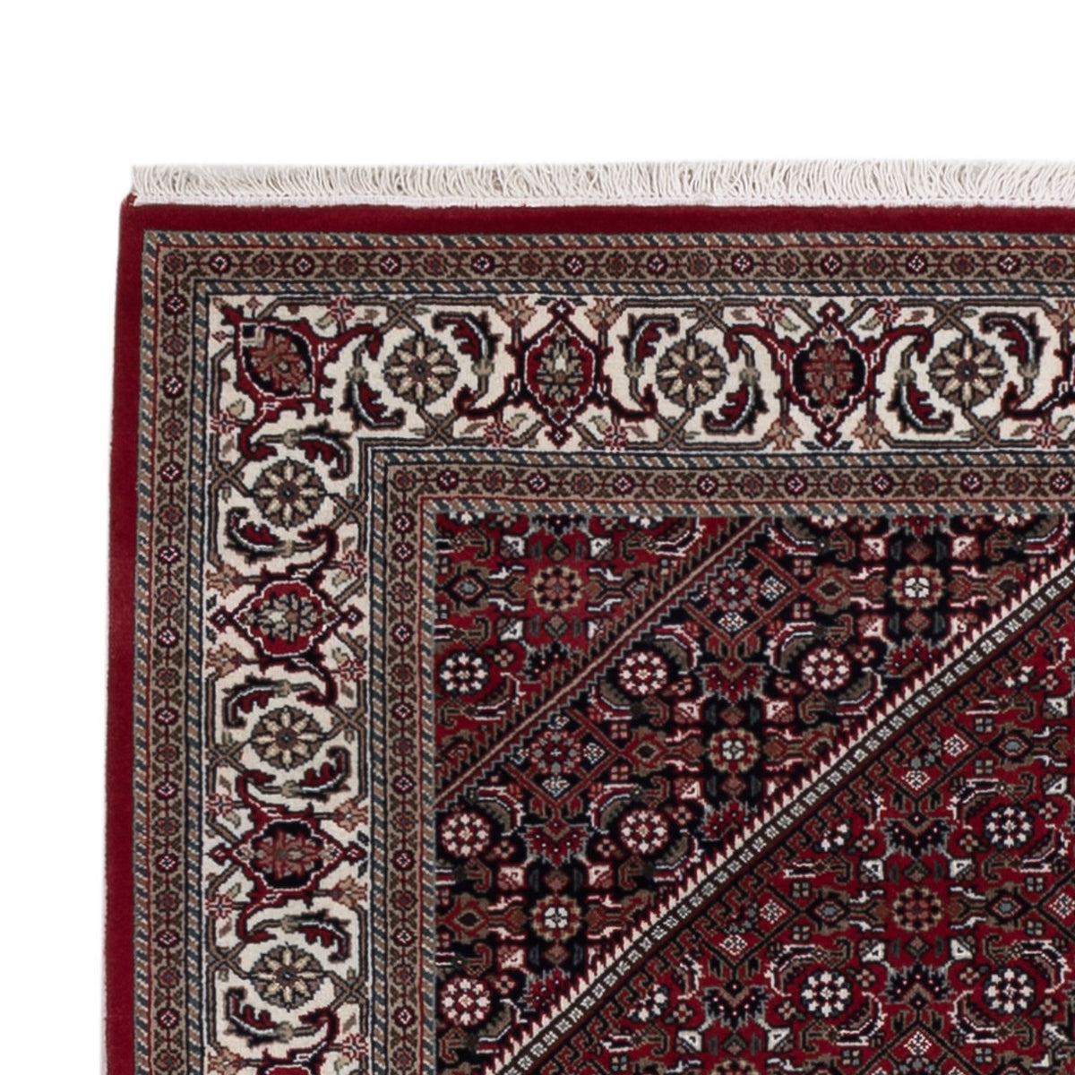 Alfombra oriental - Bidjar - Indus - 183 x 127 cm - beige oscuro