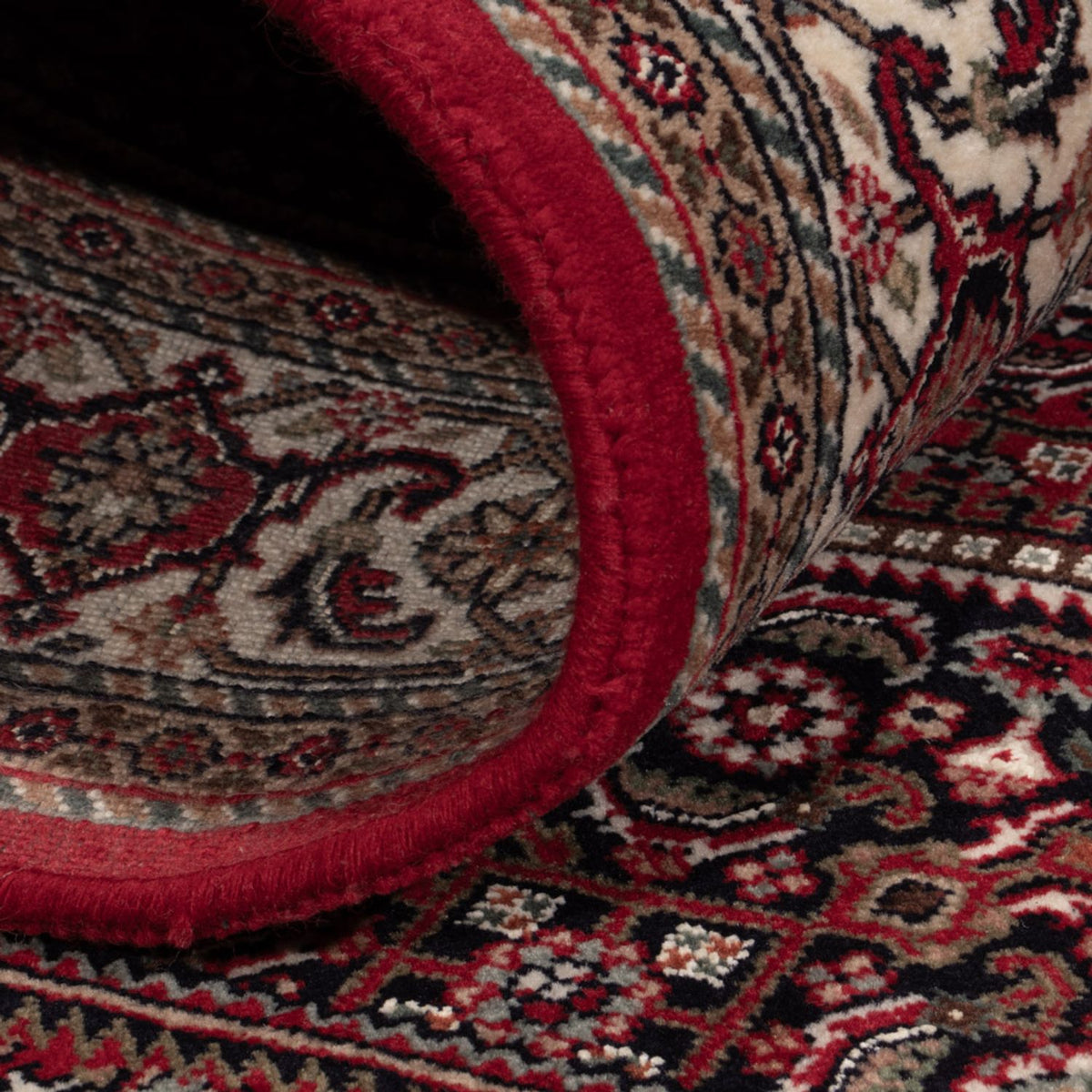 Alfombra oriental - Bidjar - Indus - 183 x 127 cm - beige oscuro