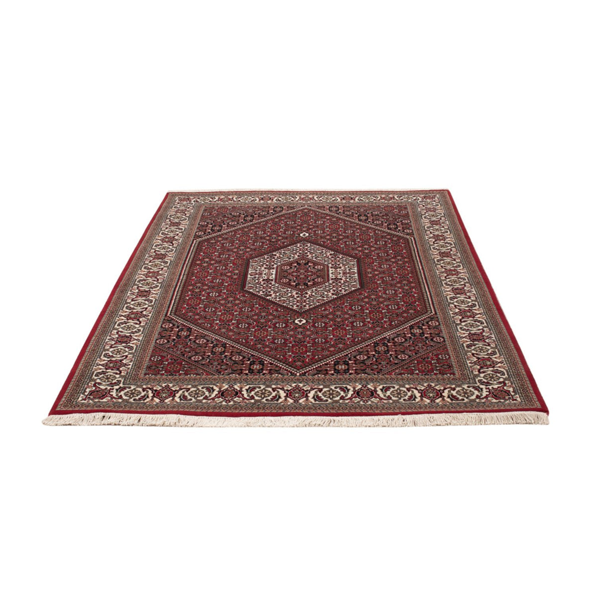 Alfombra oriental - Bidjar - Indus - 183 x 127 cm - beige oscuro