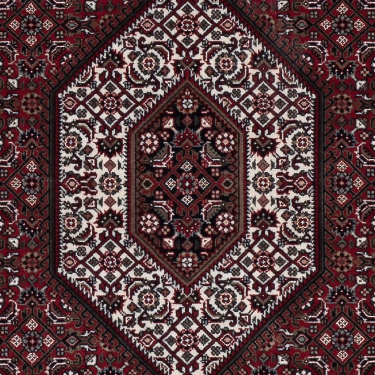 Alfombra oriental - Bidjar - Indus - 182 x 122 cm - beige oscuro