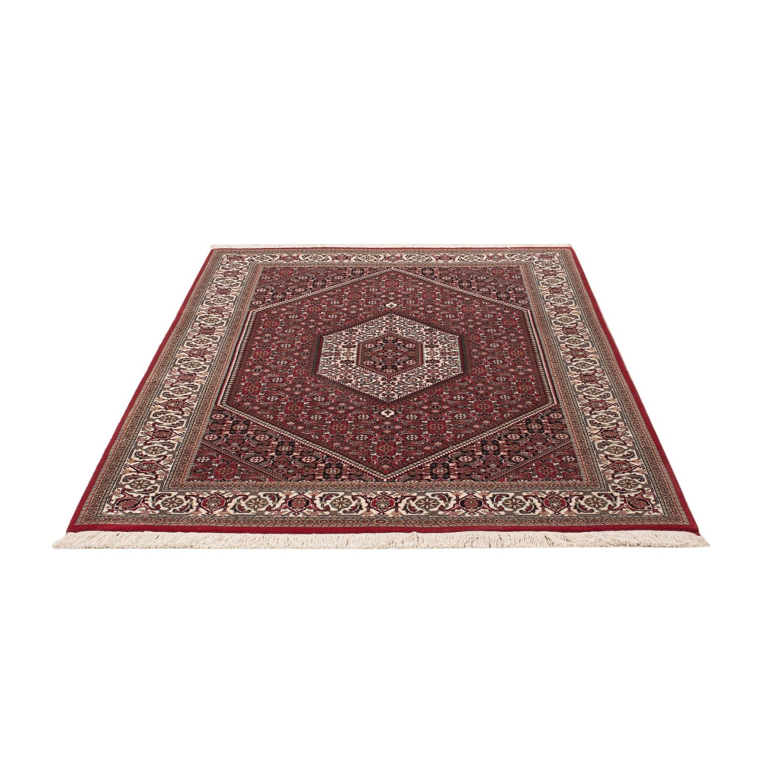 Alfombra oriental - Bidjar - Indus - 182 x 122 cm - beige oscuro
