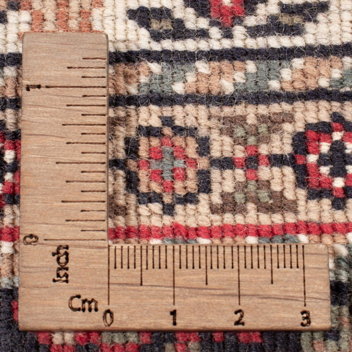 Alfombra oriental - Bidjar - Indus - 182 x 122 cm - beige oscuro