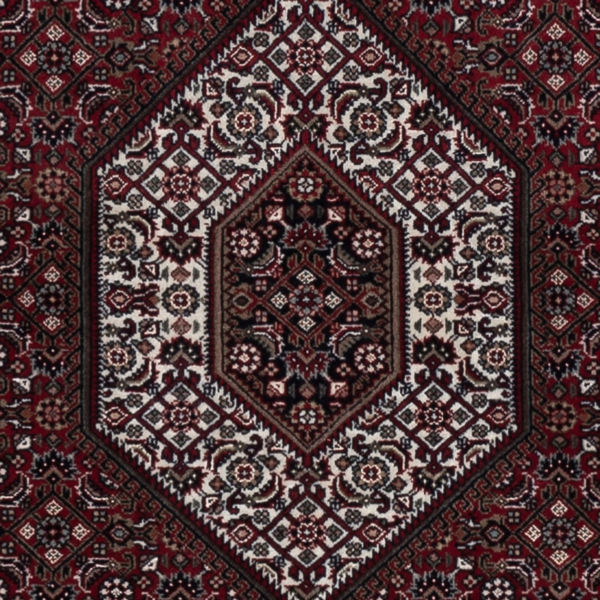 Alfombra oriental - Bidjar - Indus - 184 x 122 cm - beige oscuro