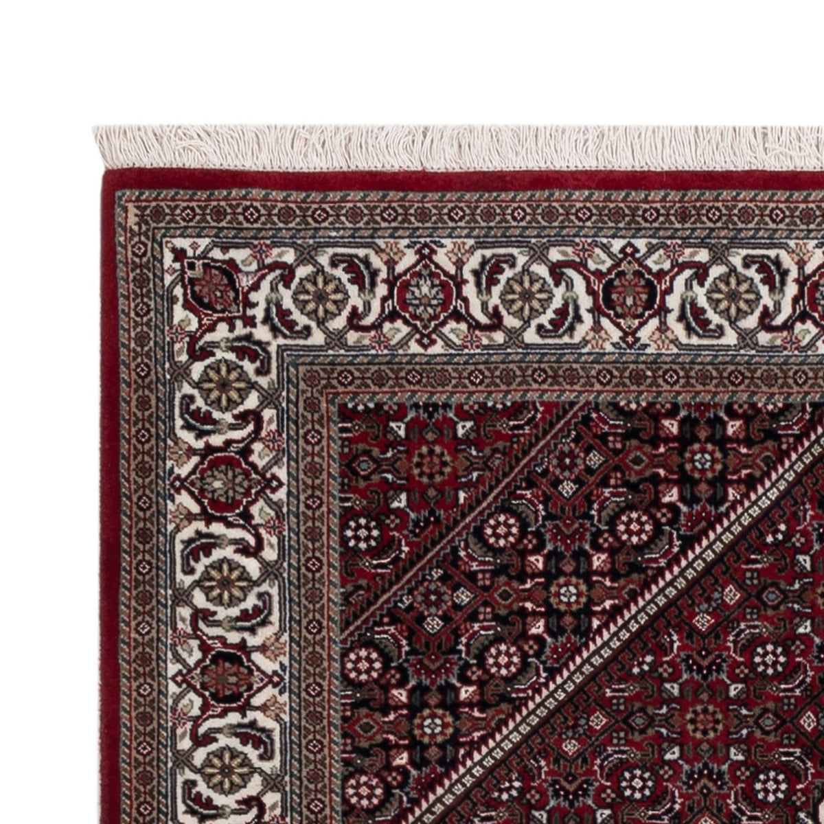 Alfombra oriental - Bidjar - Indus - 184 x 122 cm - beige oscuro