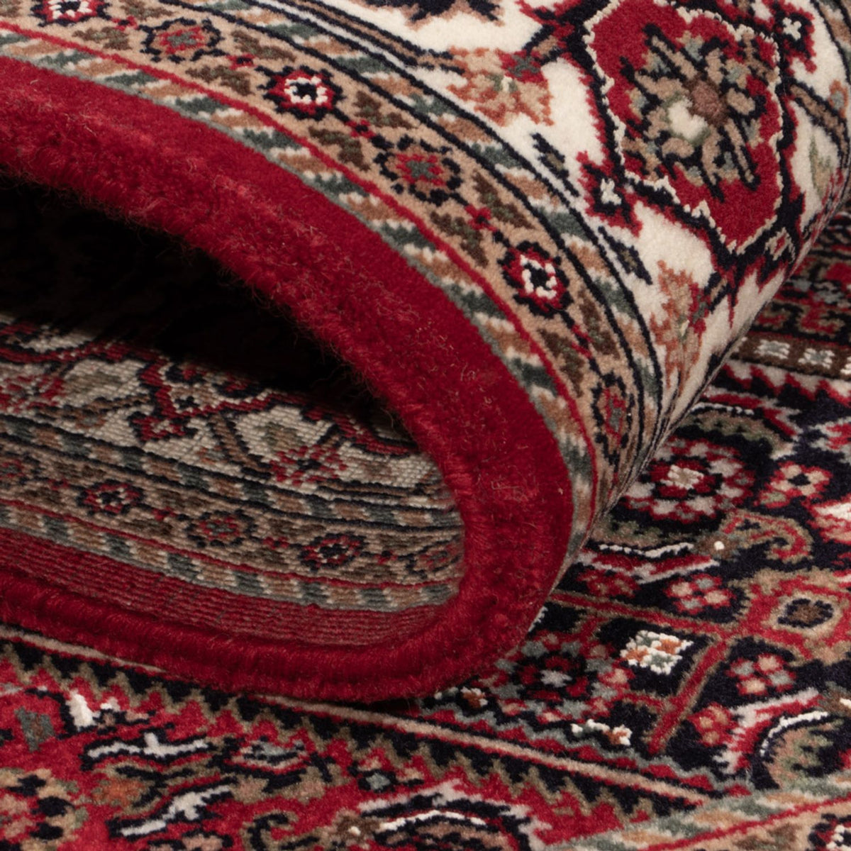 Alfombra oriental - Bidjar - Indus - 184 x 122 cm - beige oscuro