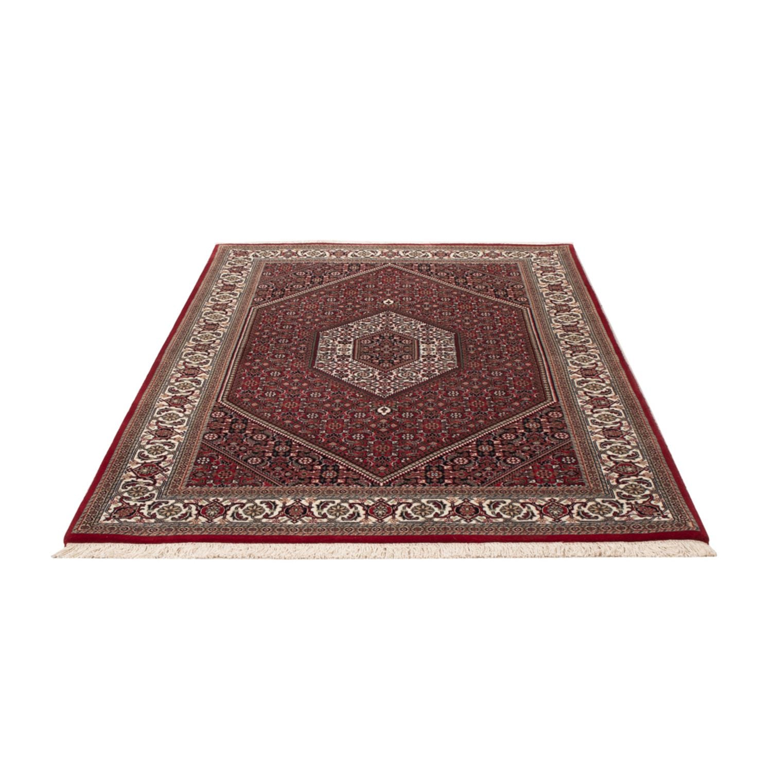 Alfombra oriental - Bidjar - Indus - 184 x 122 cm - beige oscuro