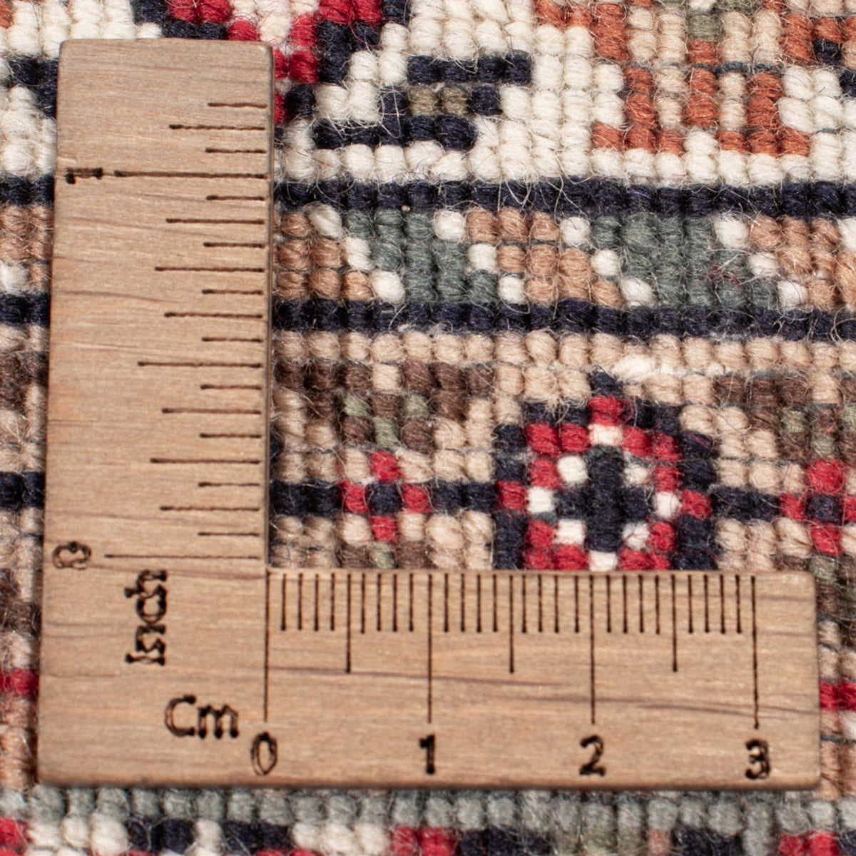 Alfombra oriental - Bidjar - Indus - 184 x 122 cm - beige oscuro