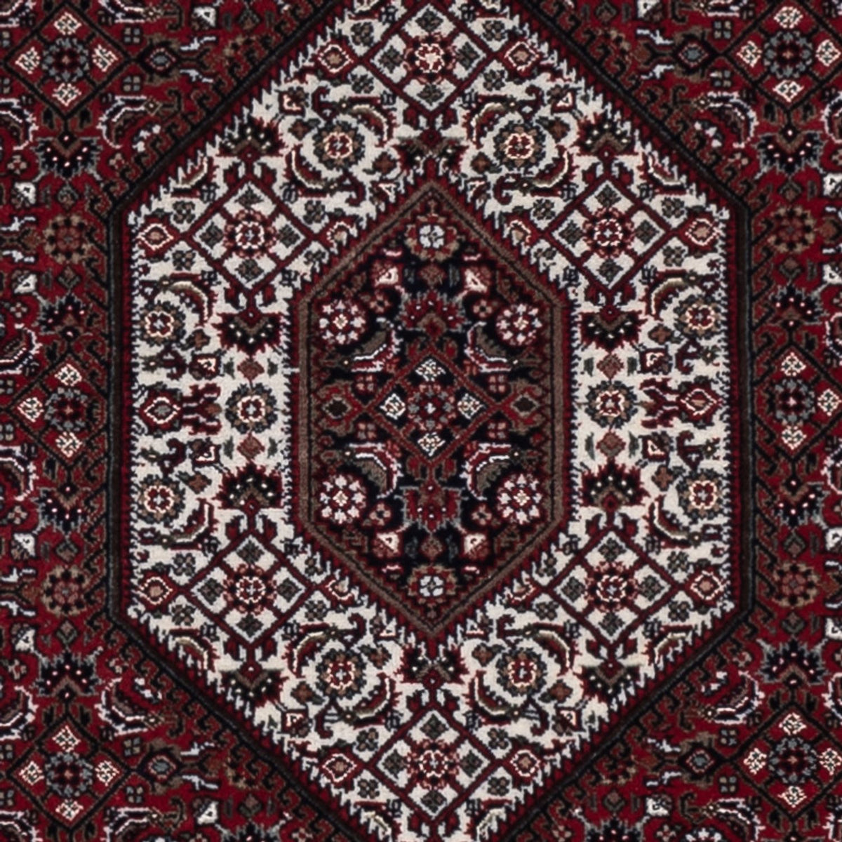 Alfombra oriental - Bidjar - Indus - 182 x 123 cm - beige oscuro
