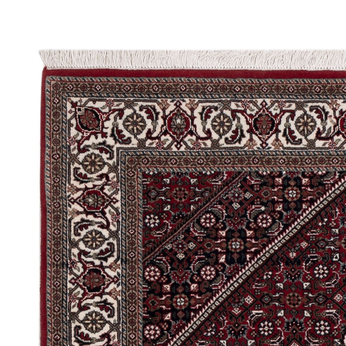 Alfombra oriental - Bidjar - Indus - 182 x 123 cm - beige oscuro