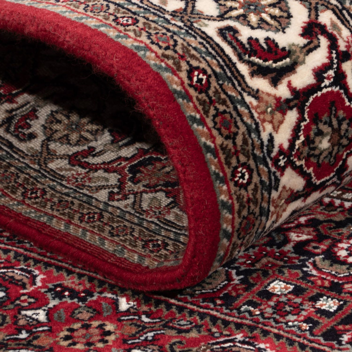 Alfombra oriental - Bidjar - Indus - 182 x 123 cm - beige oscuro