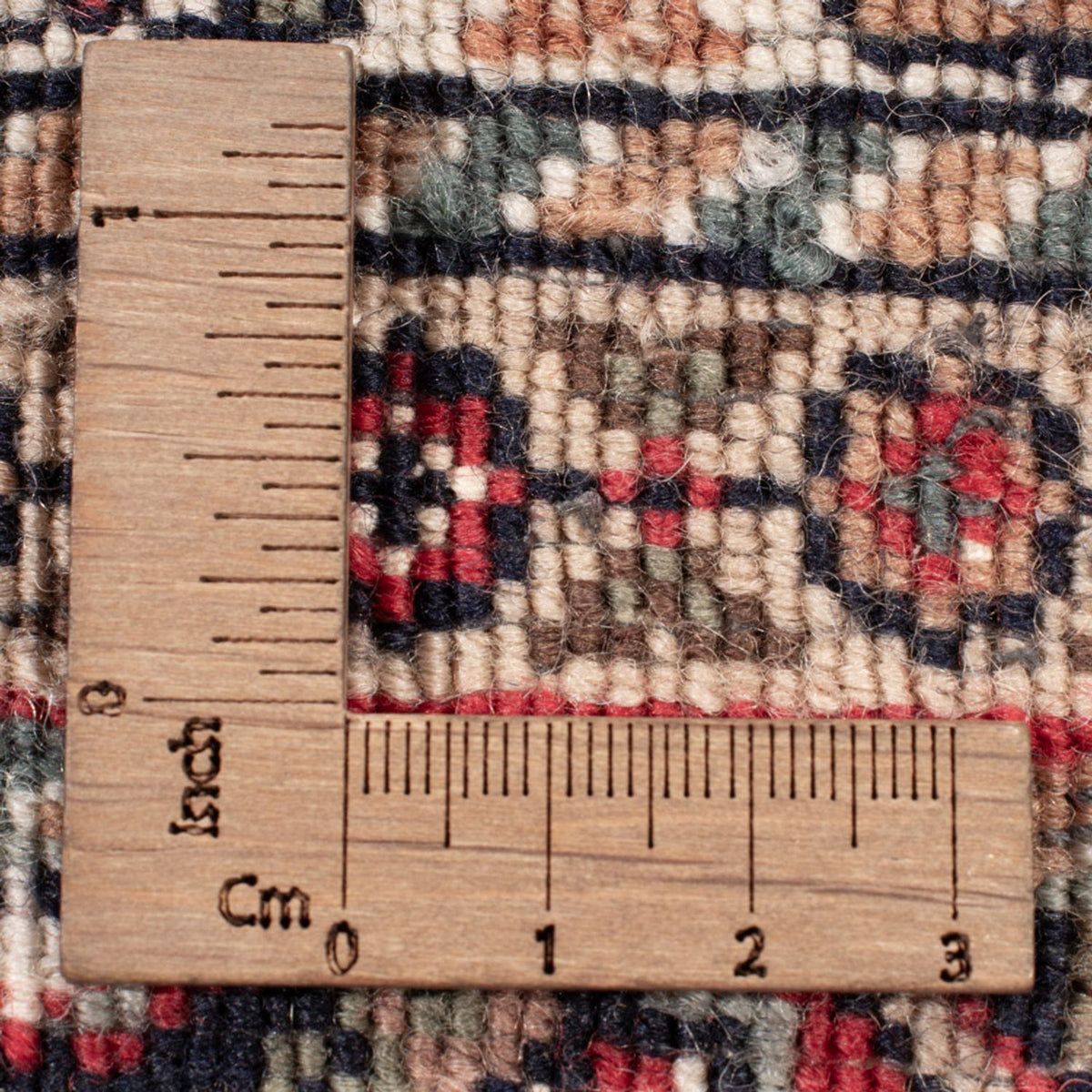 Alfombra oriental - Bidjar - Indus - 182 x 123 cm - beige oscuro