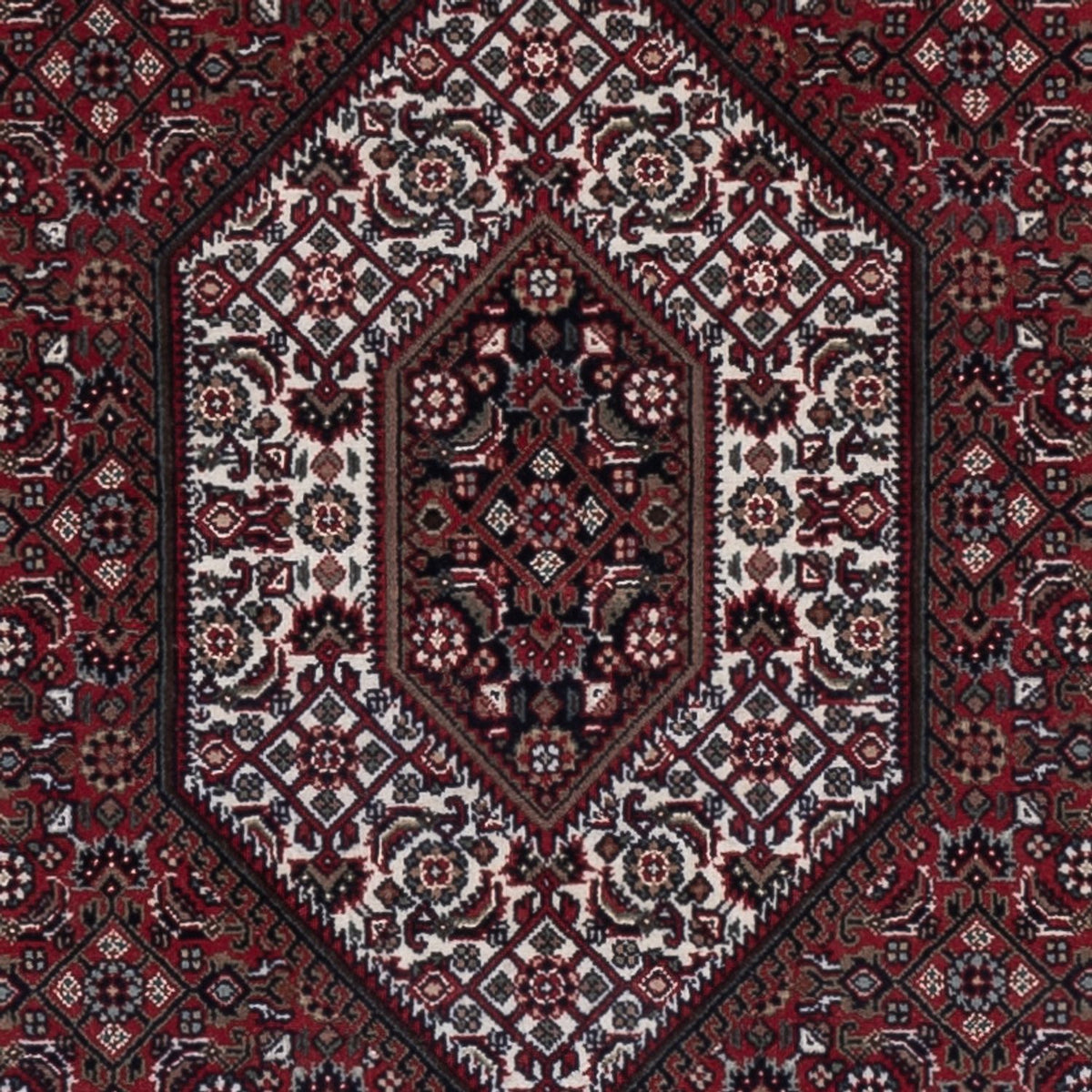 Alfombra oriental - Bidjar - Indus - 184 x 121 cm - beige oscuro