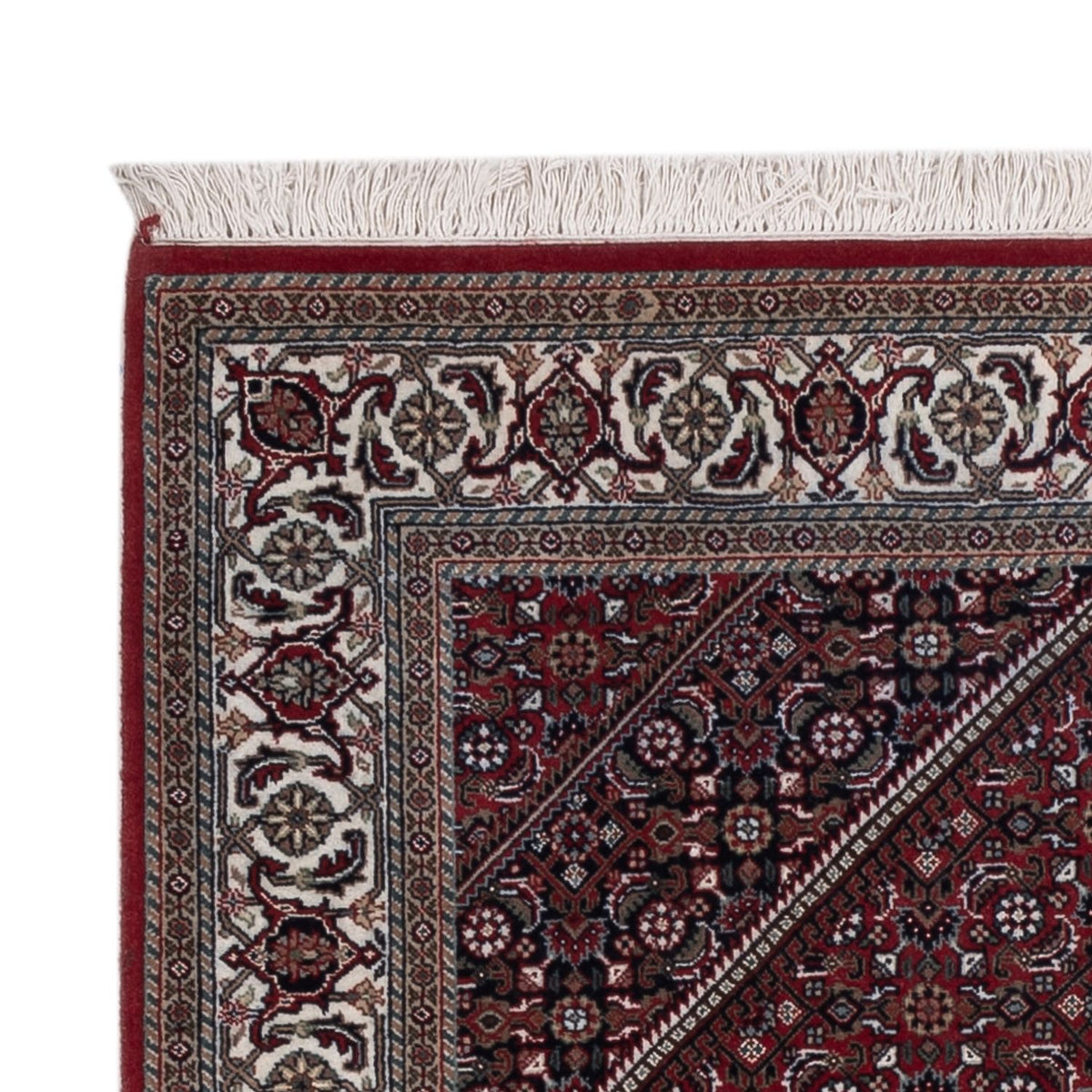Alfombra oriental - Bidjar - Indus - 184 x 121 cm - beige oscuro