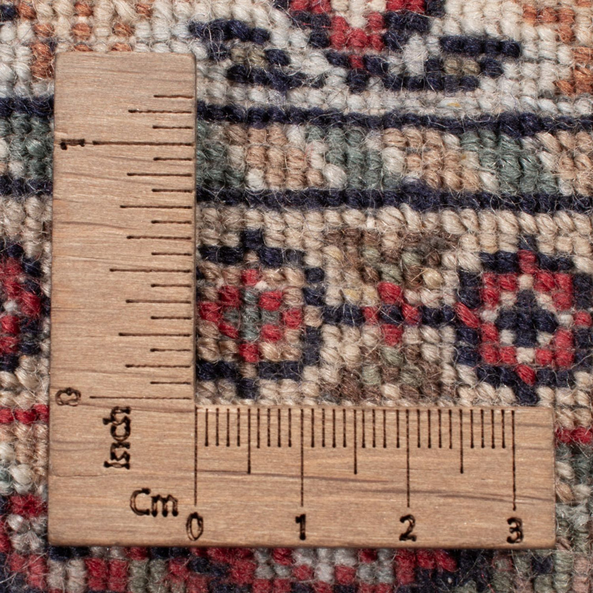 Alfombra oriental - Bidjar - Indus - 184 x 121 cm - beige oscuro