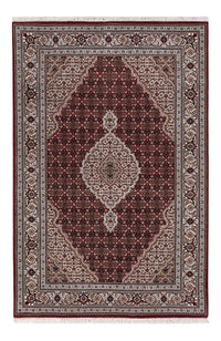 Alfombra oriental - Tabriz - 186 x 124 cm - beige oscuro