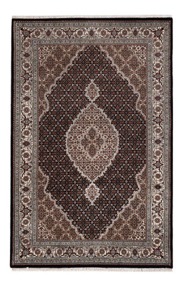 Alfombra oriental - Tabriz - 188 x 123 cm - beige oscuro