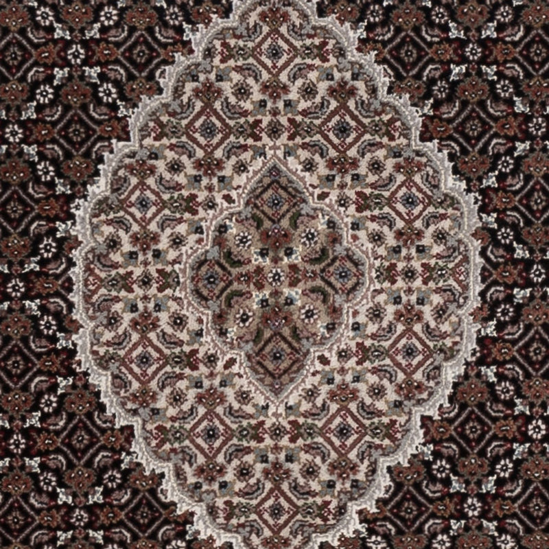 Alfombra oriental - Tabriz - 188 x 123 cm - beige oscuro