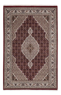 Alfombra oriental - Tabriz - 187 x 123 cm - beige oscuro