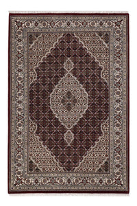 Alfombra oriental - Tabriz - 186 x 124 cm - beige oscuro