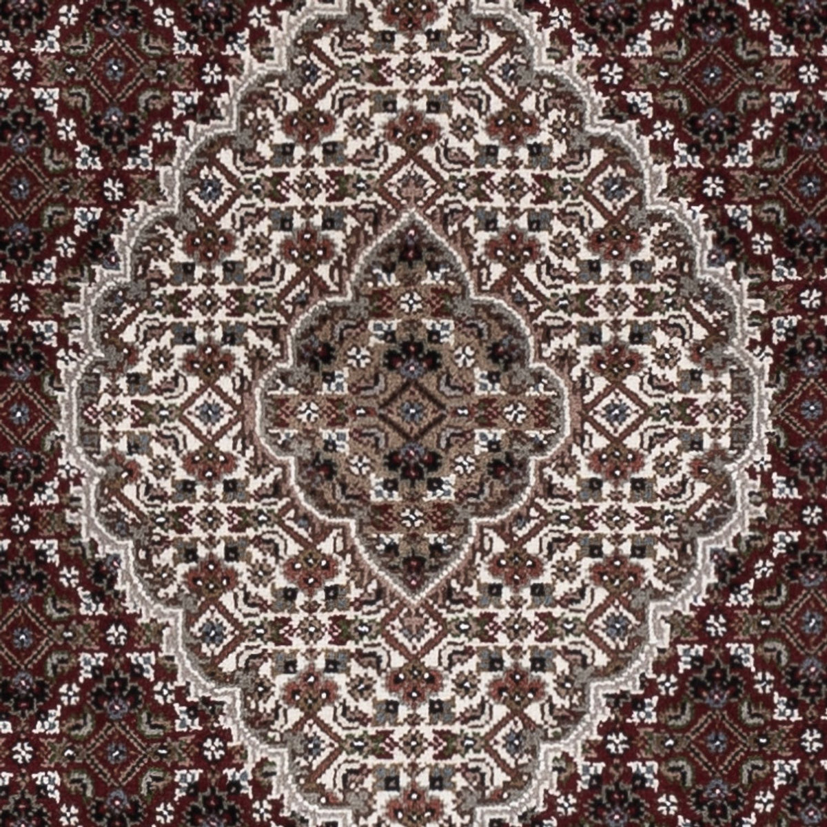 Alfombra oriental - Tabriz - 183 x 119 cm - beige oscuro
