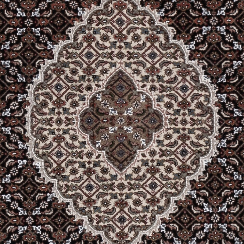 Alfombra oriental - Tabriz - 185 x 125 cm - beige oscuro
