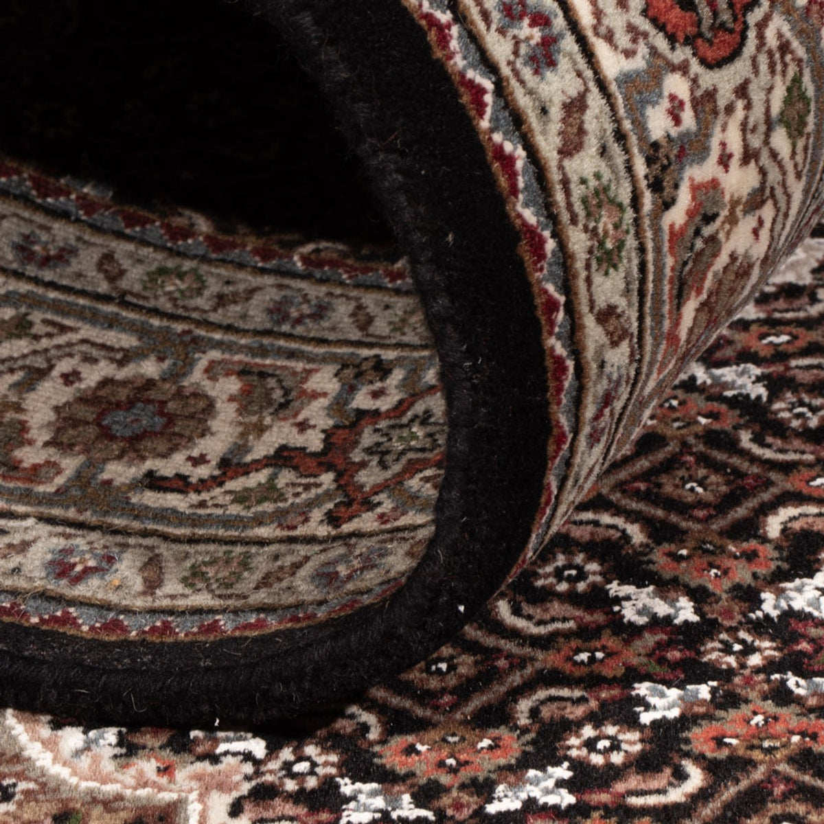 Alfombra oriental - Tabriz - 185 x 125 cm - beige oscuro