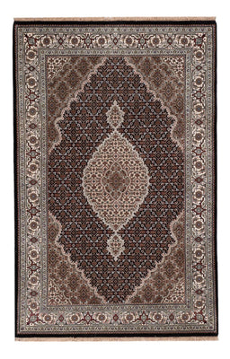 Alfombra oriental - Tabriz - 188 x 123 cm - beige oscuro