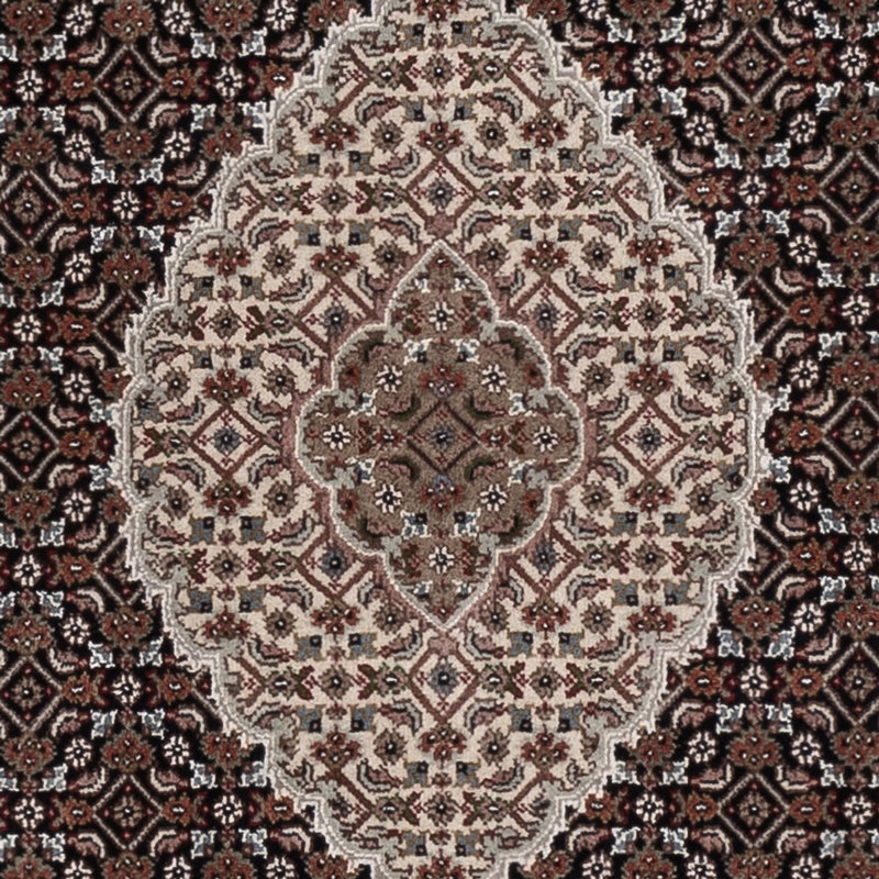 Alfombra oriental - Tabriz - 188 x 123 cm - beige oscuro